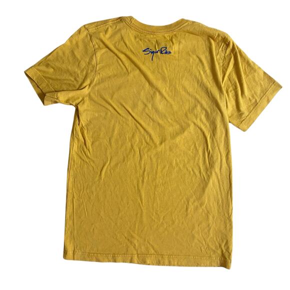 SIGUR RÓS TAKK Arch Band Tour Tee Yellow Gold Shirt Medium - Picture 2 of 6